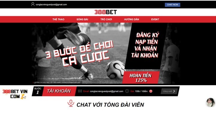 Đến với nhà cái 388Bet người chơi sẽ được nhận những ưu đãi siêu hấp dẫn